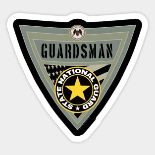 The State Army National Guard Essentials Shield Sticker